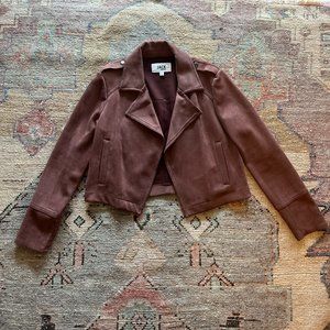 Jack by BB Dakota Suede Moto Jacket